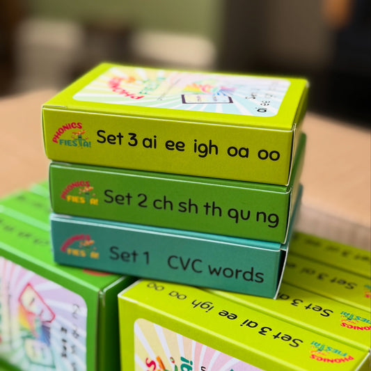 Phonics Card Game for children