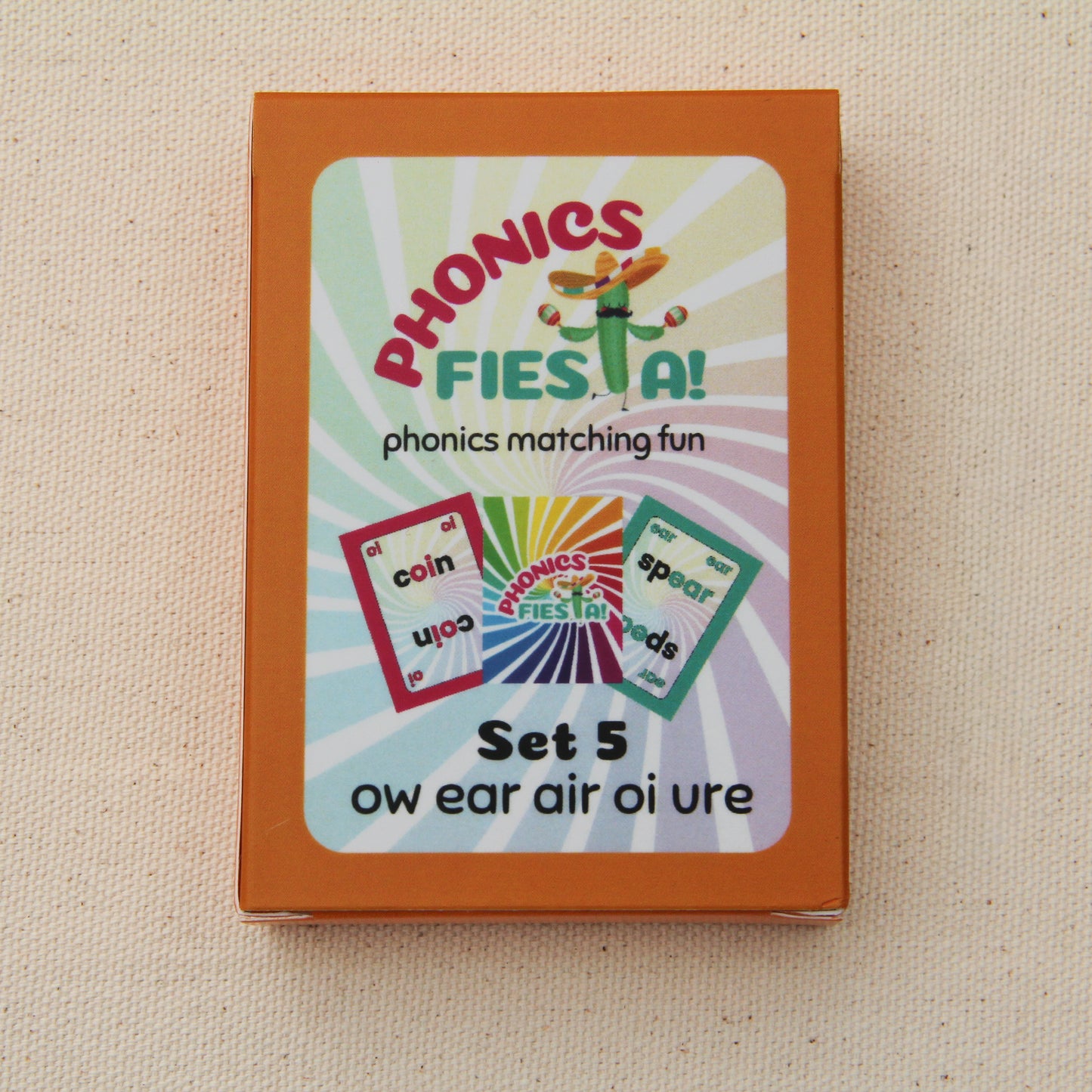 Phonics Fiesta Set 5 - ow ear air oi ure