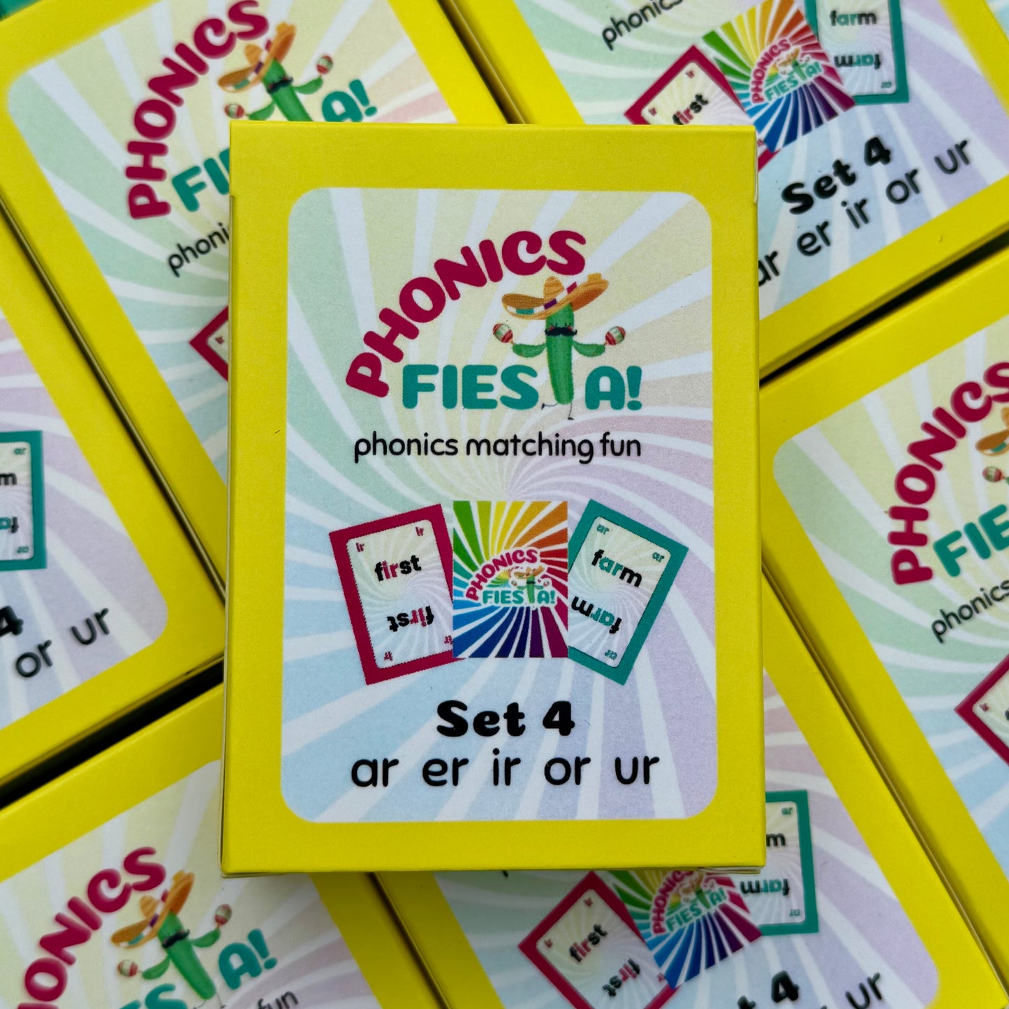 Phonics Fiesta Set 4 - ar, er, ir, or, ur