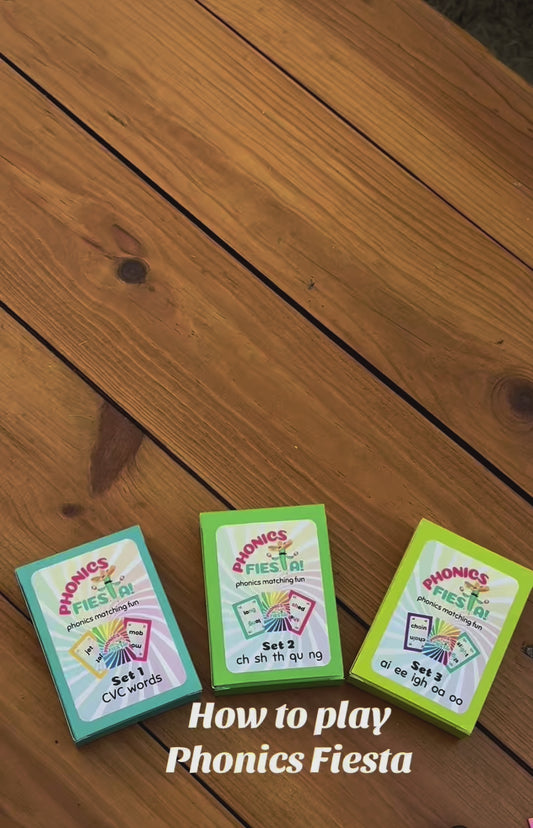 Phonics Fiesta Set 1 - CVC words